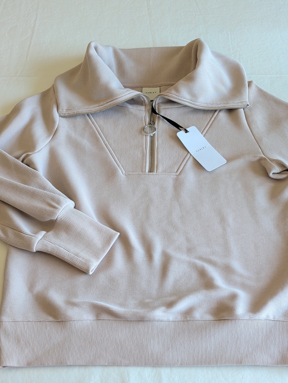 NWT Varley Vine Half-Zip Pullover in Mush Colorway Women's Size Medium - Picture 3 of 13